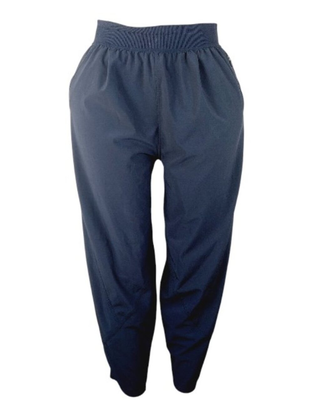 Prana Women's Black Waistband Relaxed Pleat Casual Jogger Pants Size S